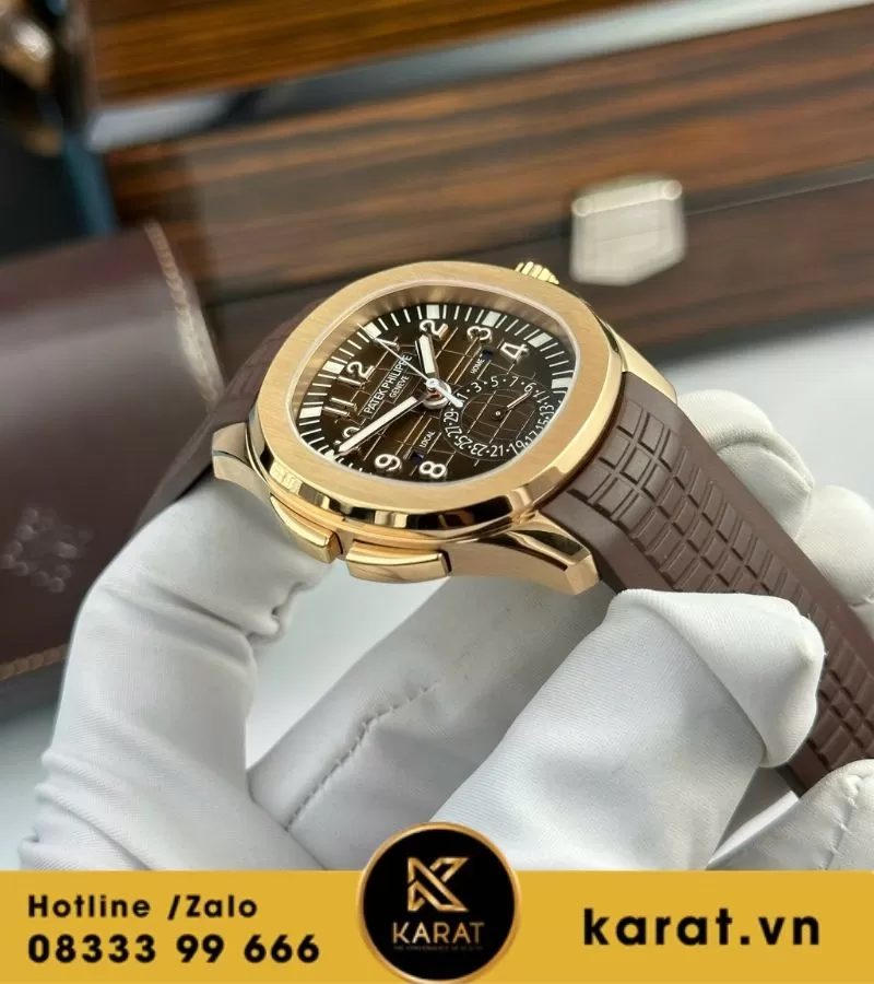 Đồng hồ Patek Philippe Aquanaut 5164 size 41mm máy cal324sc ZF Factory replica - Ảnh 8