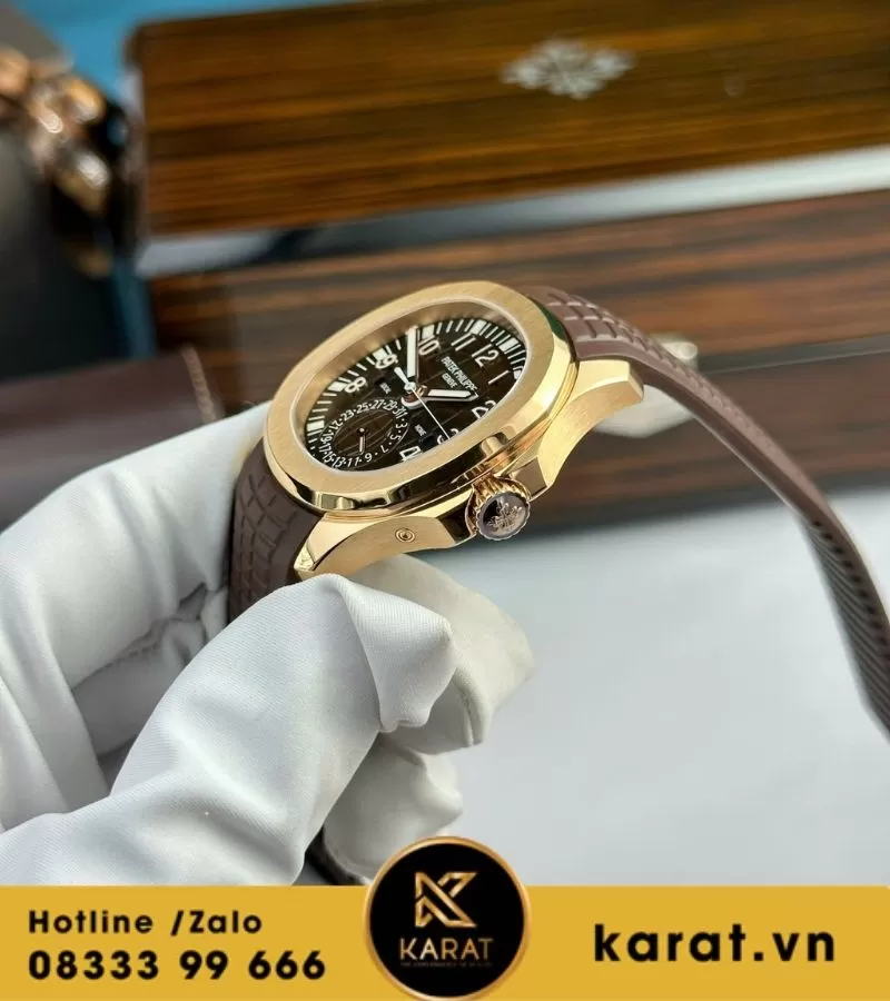 Đồng hồ Patek Philippe Aquanaut 5164 size 41mm máy cal324sc ZF Factory replica - Ảnh 7