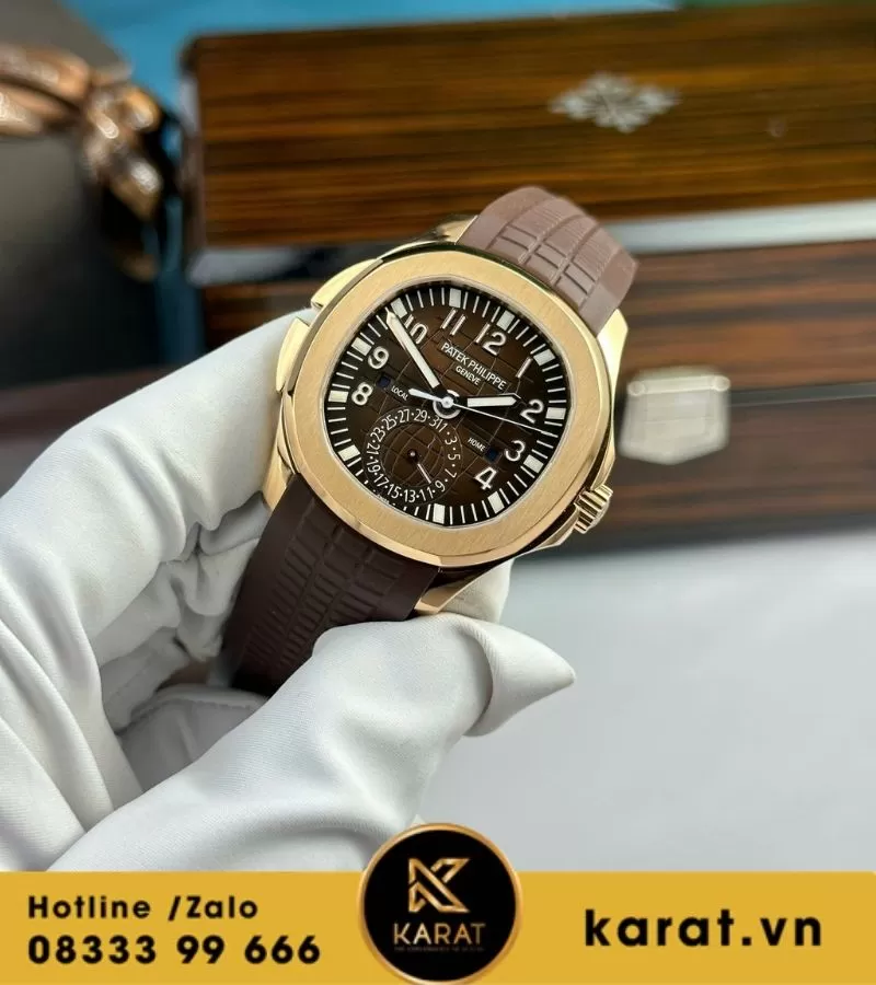 Đồng hồ Patek Philippe Aquanaut 5164 size 41mm máy cal324sc ZF Factory replica - Ảnh 4