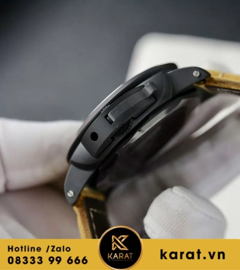 Đồng hồ Panerai Luminor GMT "3 Day Power Reserve" "45mm Ceramic" replica - Ảnh 8