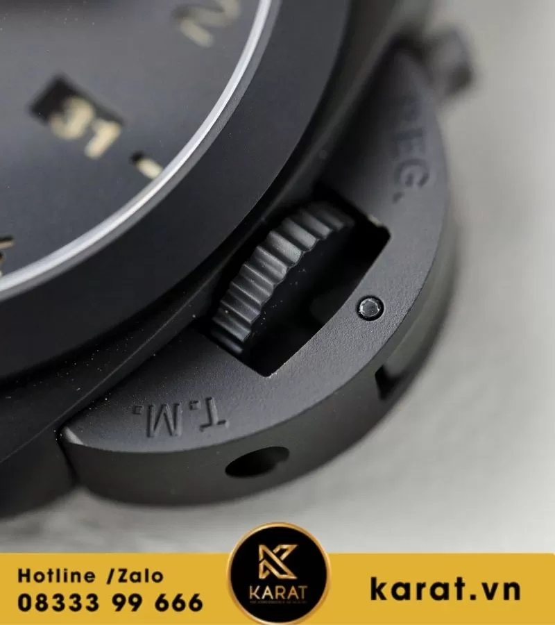 Đồng hồ Panerai Luminor GMT "3 Day Power Reserve" "45mm Ceramic" replica - Ảnh 6