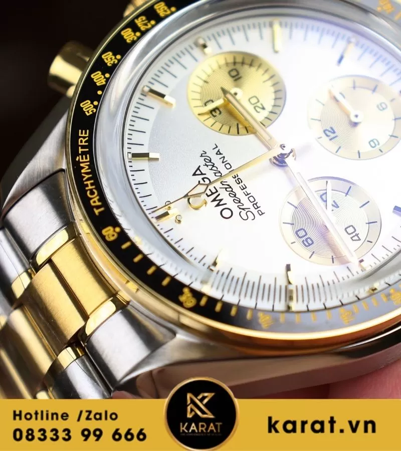 Đồng hồ Omega MoonWatch SpeedMaster MoonShine replica - Ảnh 8