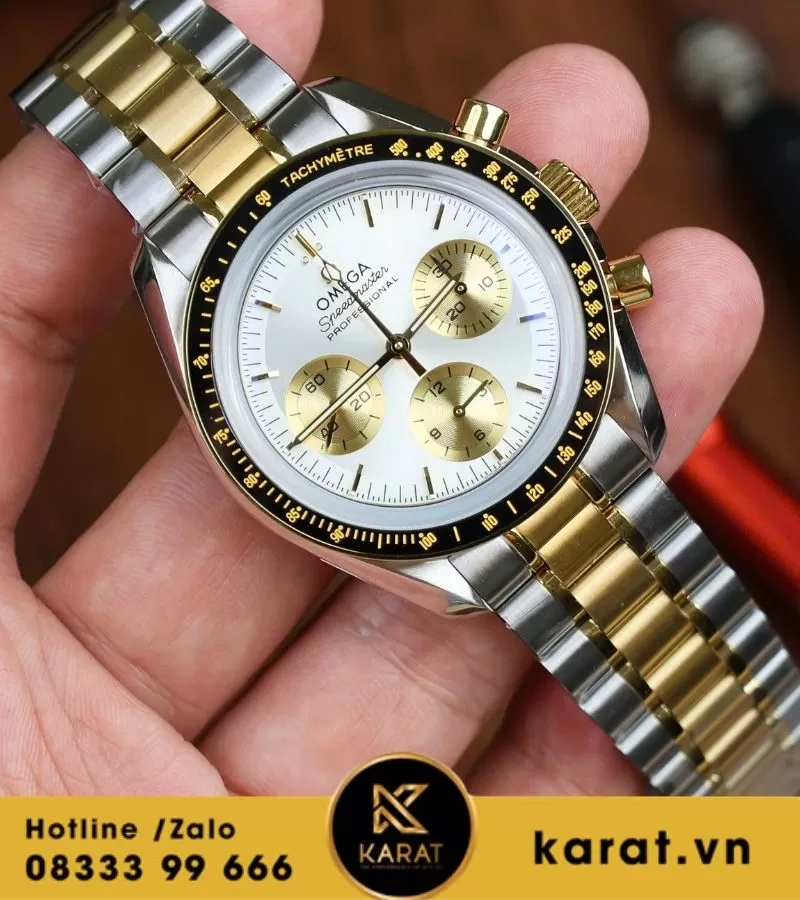 Đồng hồ Omega MoonWatch SpeedMaster MoonShine replica - Ảnh 7
