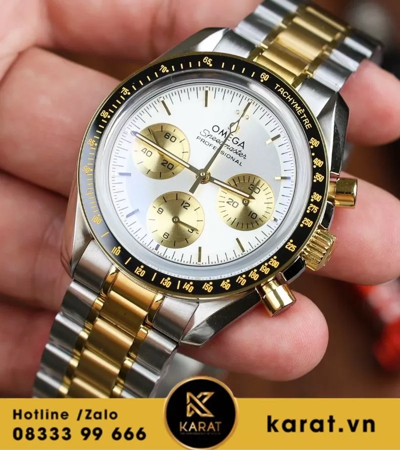 Đồng hồ Omega MoonWatch SpeedMaster MoonShine replica - Ảnh 4