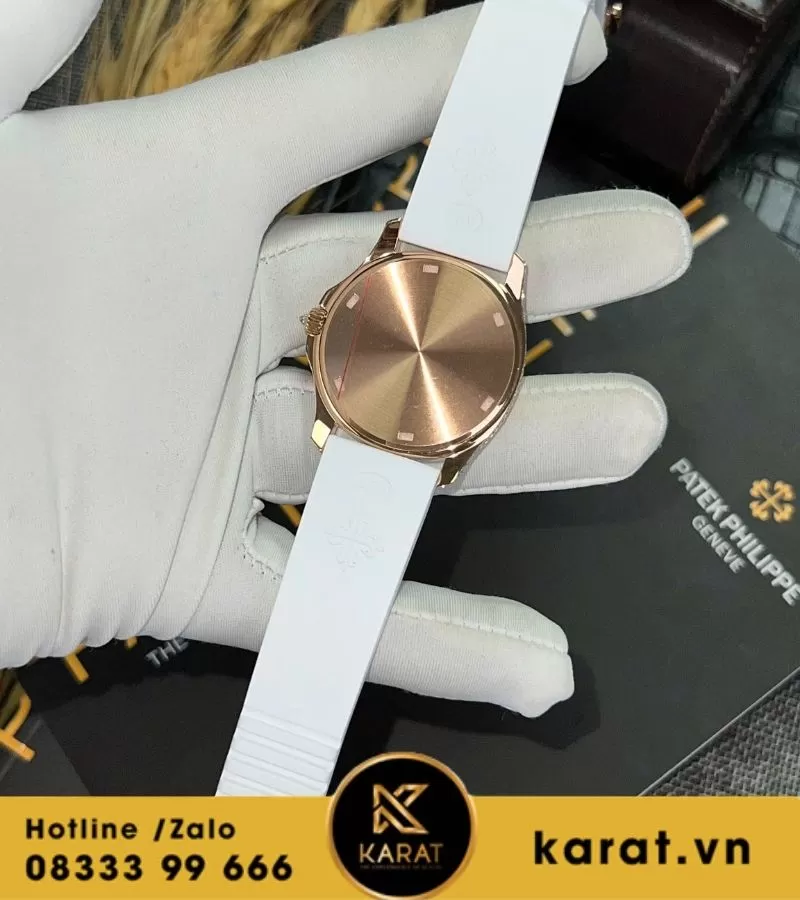 Đồng hồ Patek Philippe 5067 PPF for lady độ full Moissanite chế tác Hongkong - Ảnh 6