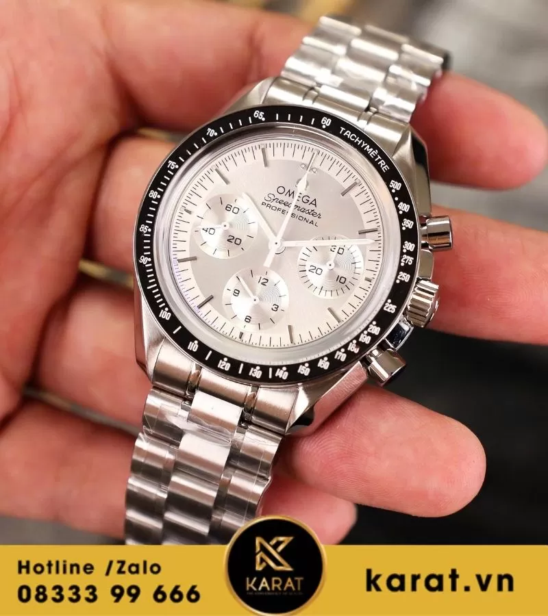 Đồng hồ Omega MoonWatch SpeedMaster Case 42mm Máy Cal 3861 Replica - Ảnh 12