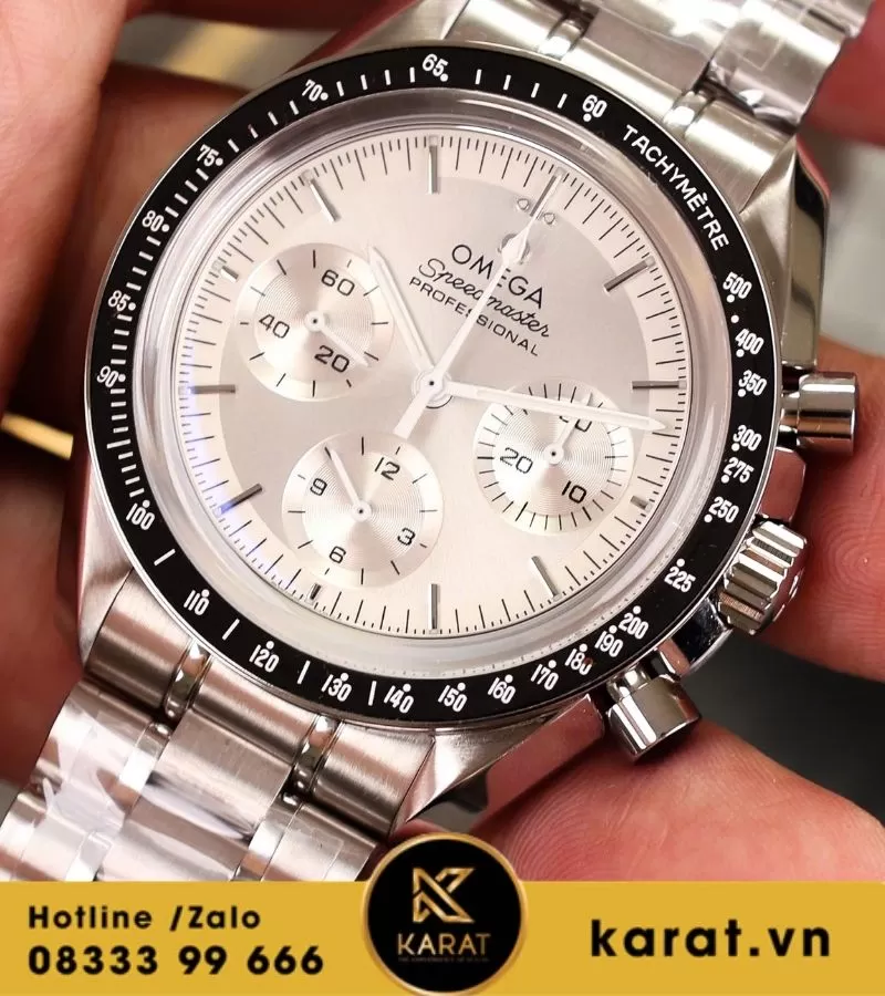 Đồng hồ Omega MoonWatch SpeedMaster Case 42mm Máy Cal 3861 Replica - Ảnh 11