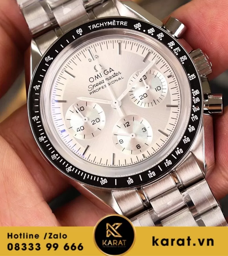 Đồng hồ Omega MoonWatch SpeedMaster Case 42mm Máy Cal 3861 Replica - Ảnh 10