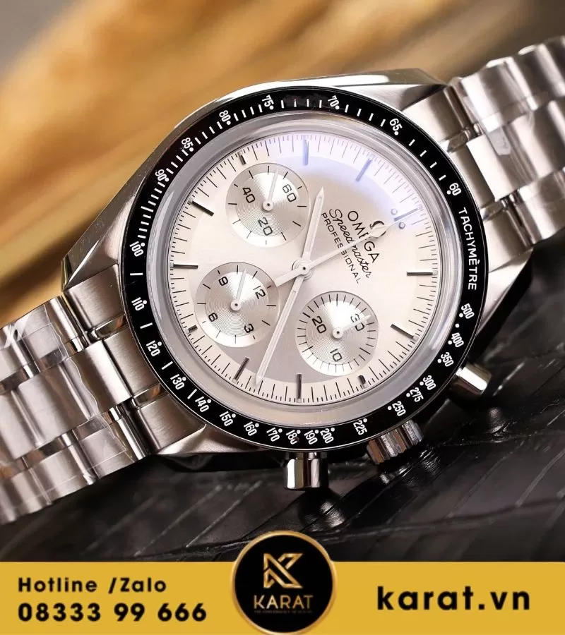 Đồng hồ Omega MoonWatch SpeedMaster Case 42mm Máy Cal 3861 Replica - Ảnh 9