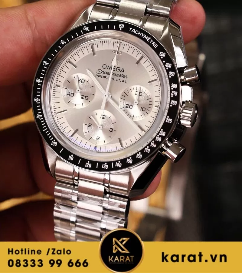 Đồng hồ Omega MoonWatch SpeedMaster Case 42mm Máy Cal 3861 Replica - Ảnh 7