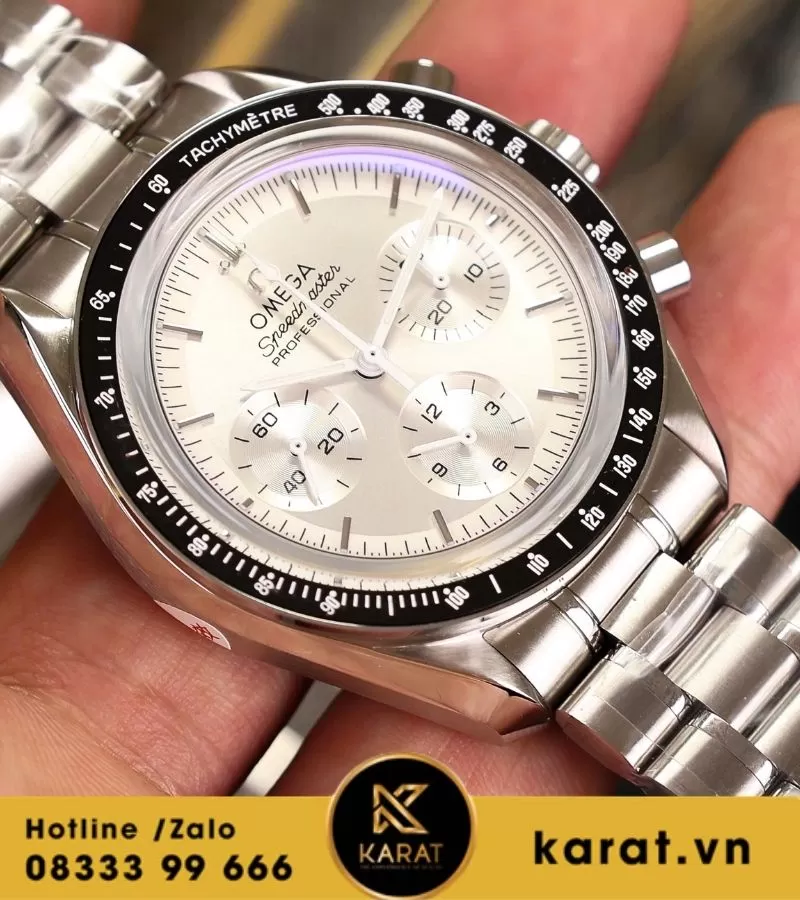 Đồng hồ Omega MoonWatch SpeedMaster Case 42mm Máy Cal 3861 Replica - Ảnh 5
