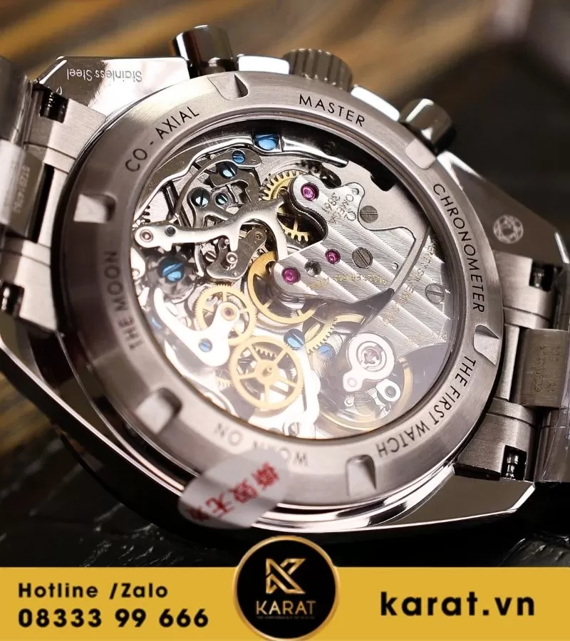 Đồng hồ Omega MoonWatch SpeedMaster Case 42mm Máy Cal 3861 Replica - Ảnh 4