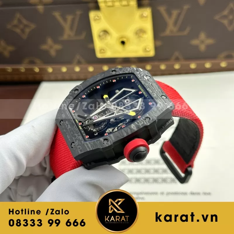 Đồng Hồ Richard Mille RM27-03 Tourbillon Rafael Nadal Rep 1:1 44mm - Ảnh 7