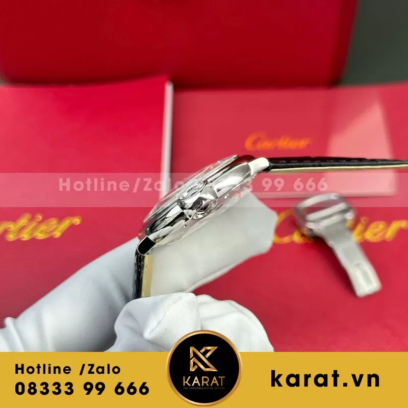 Đồng Hồ Cartier Ballon Bleu W69012Z4 Replica 1:1 42mm - Ảnh 5