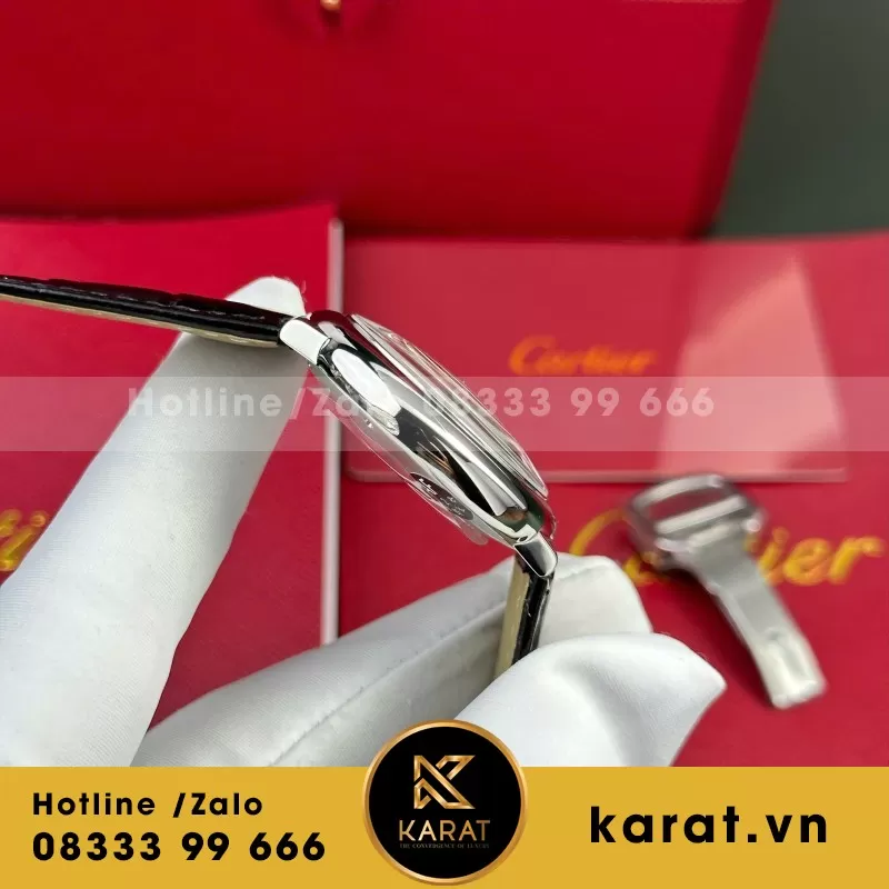 Đồng Hồ Cartier Ballon Bleu W69012Z4 Replica 1:1 42mm - Ảnh 4