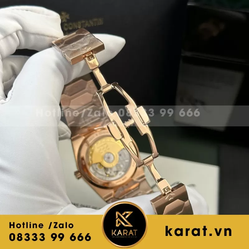 Đồng Hồ Vacheron Constantin Historiques 222 Rep 11 Cao Cấp Mặt Vàng hồng Nhà Máy 8F 37mm - Ảnh 4