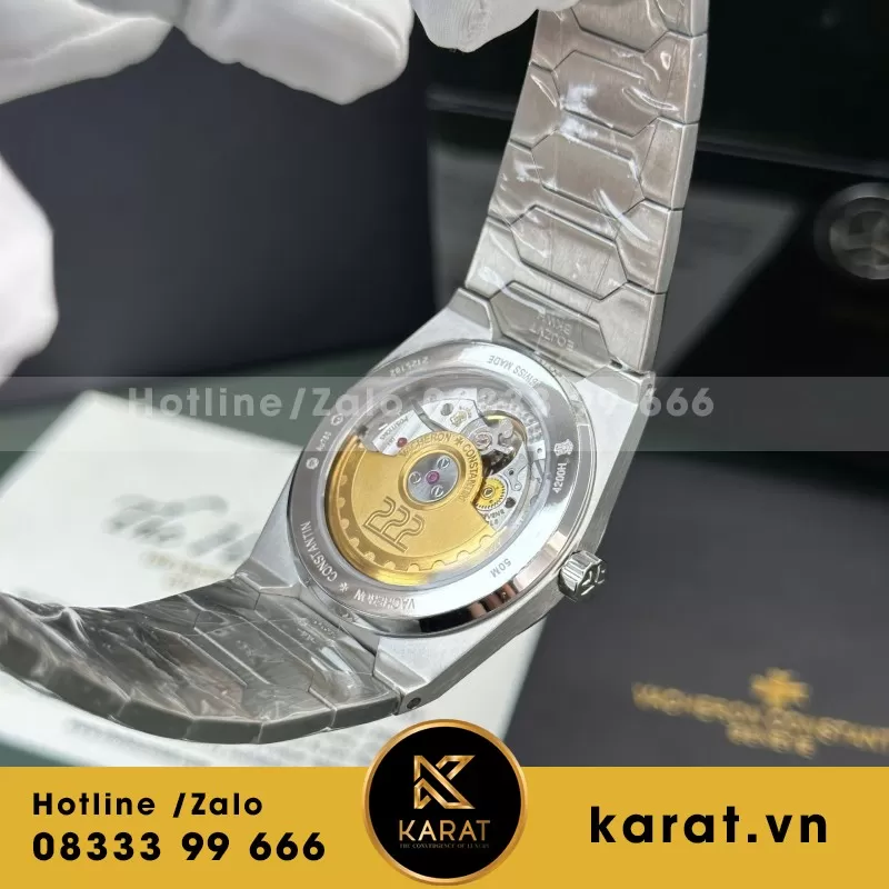 Đồng Hồ Vacheron Constantin Historiques 222 Rep 11 Cao Cấp Mặt Đen Nhà Máy 8F 37mm - Ảnh 3