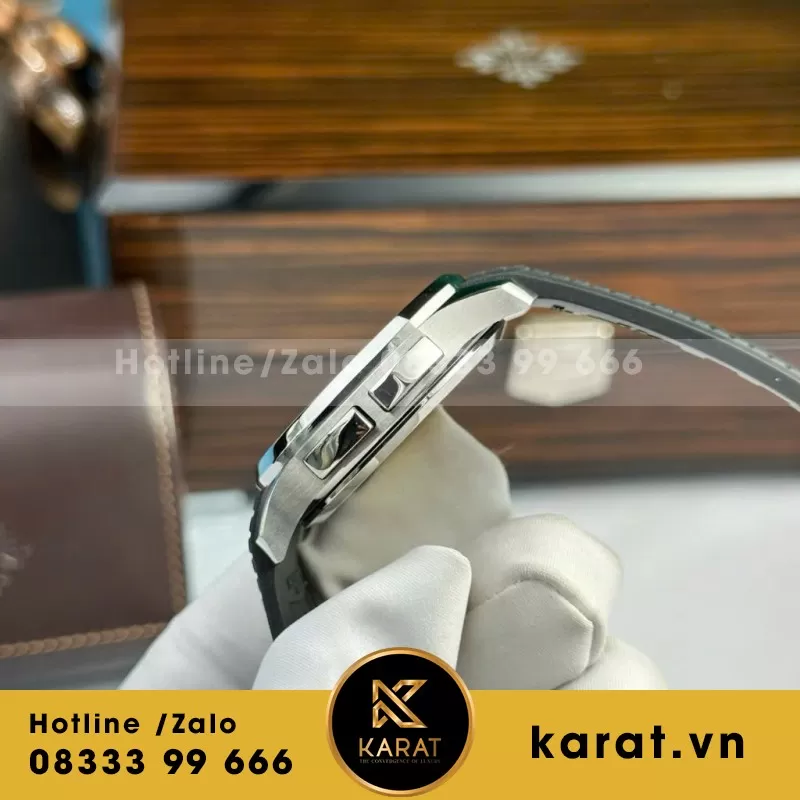 Đồng Hồ Patek Philippe Aquanaut 5164A Replica 1:1 Cao Cấp 40.8mm - Ảnh 6