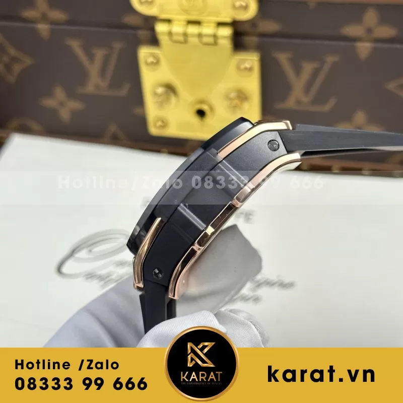 Đồng Hồ Hublot Spirit Of Big Bang King Gold Replica 1 1 Mặt Xám Nhà Máy BBF 42mm - Ảnh 5