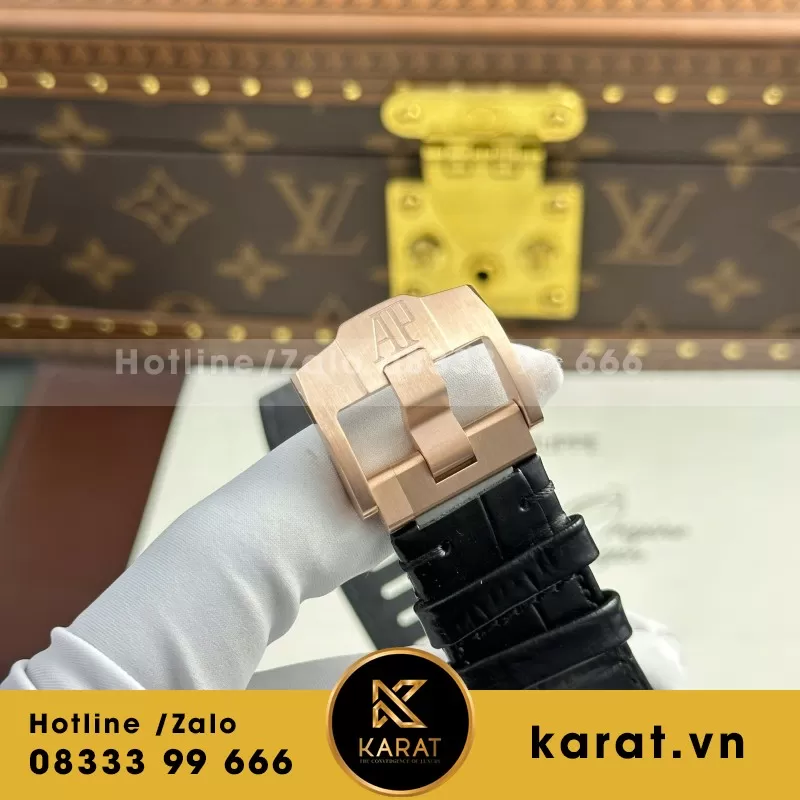 Đồng Hồ Audemars Piguet Royal Oak Offshore Chronograph 26420 Rep 1 1 Mặt Xanh Nhà Máy APP 43mm - Ảnh 7