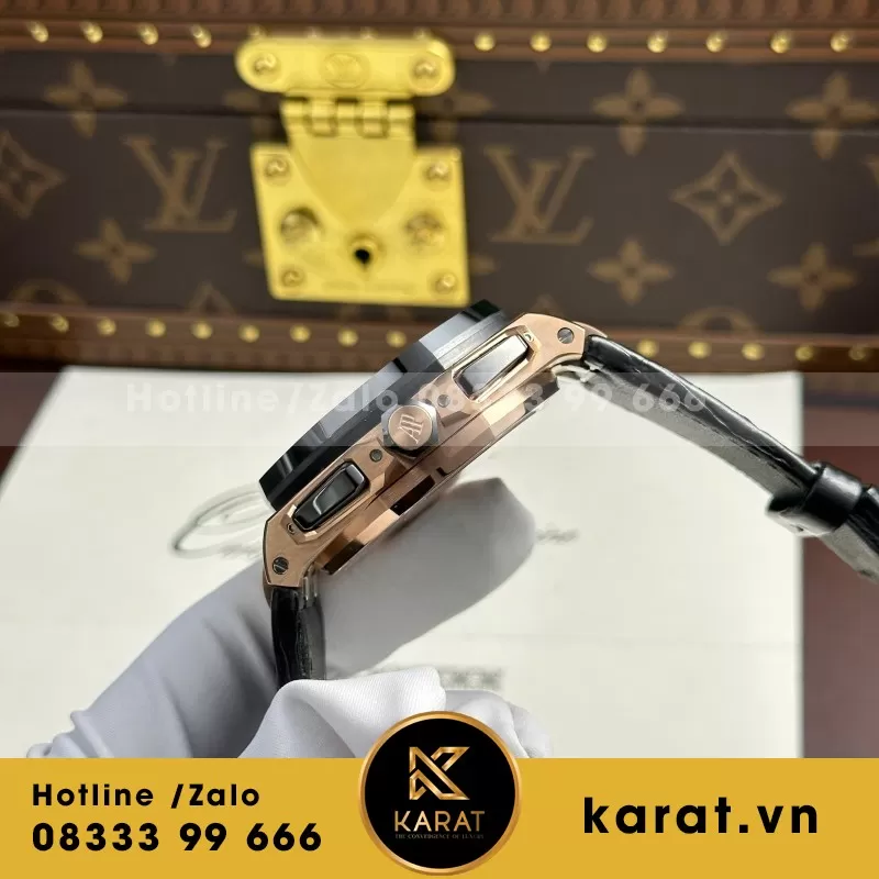 Đồng Hồ Audemars Piguet Royal Oak Offshore Chronograph 26420 Rep 1 1 Mặt Xanh Nhà Máy APP 43mm - Ảnh 4