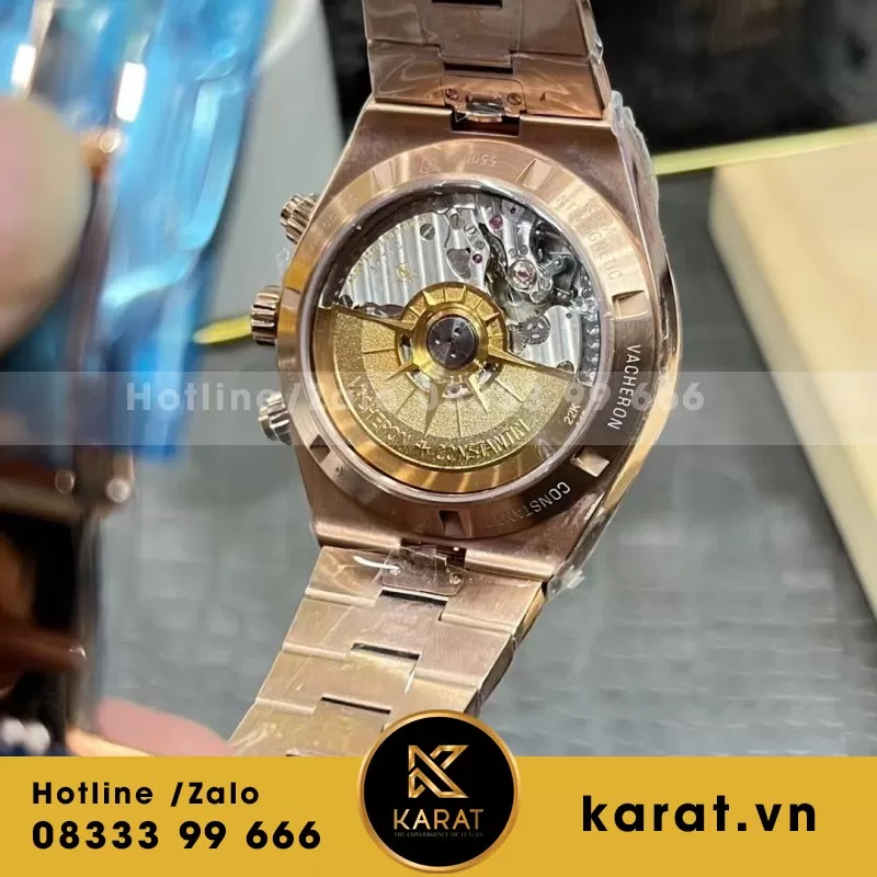 Đồng Hồ Vacheron Constantin Overseas 4500V Rep 11 Mặt Xanh Ngọc PPF 41mm - Ảnh 4