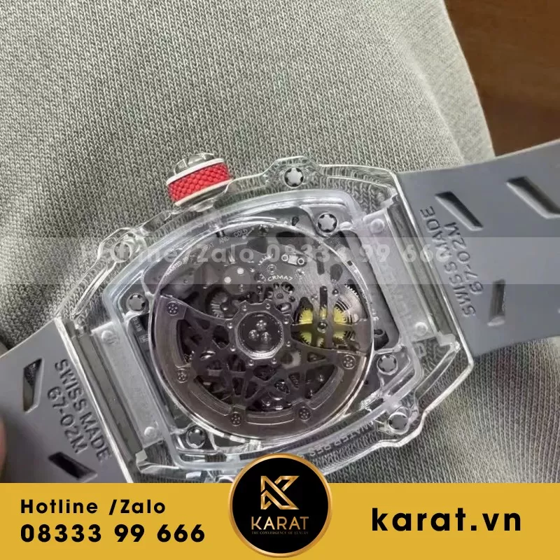 Đồng Hồ Richard Mille RM67-02 Carbon 38.7×47.52mm - Ảnh 6