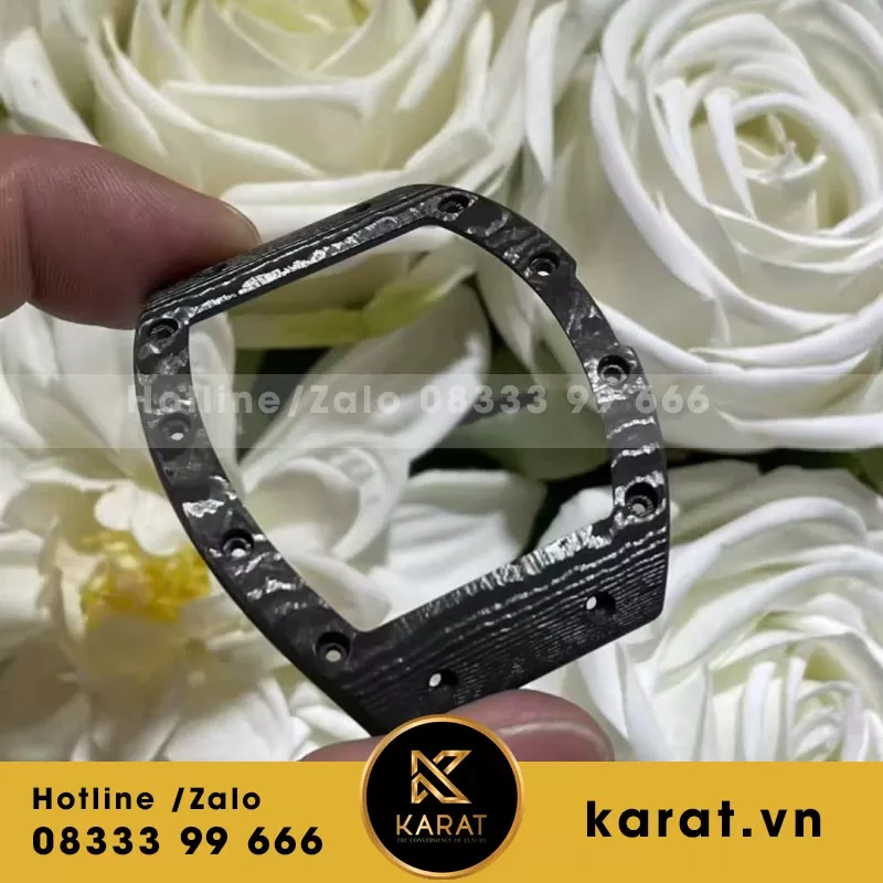 Vỏ Đồng Hồ Richard Mille RM055 Carbon nhập khẩu - Ảnh 10