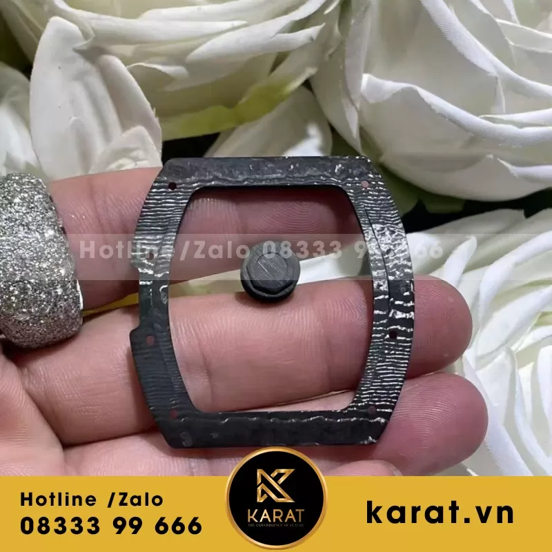 Vỏ Đồng Hồ Richard Mille RM055 Carbon nhập khẩu - Ảnh 5