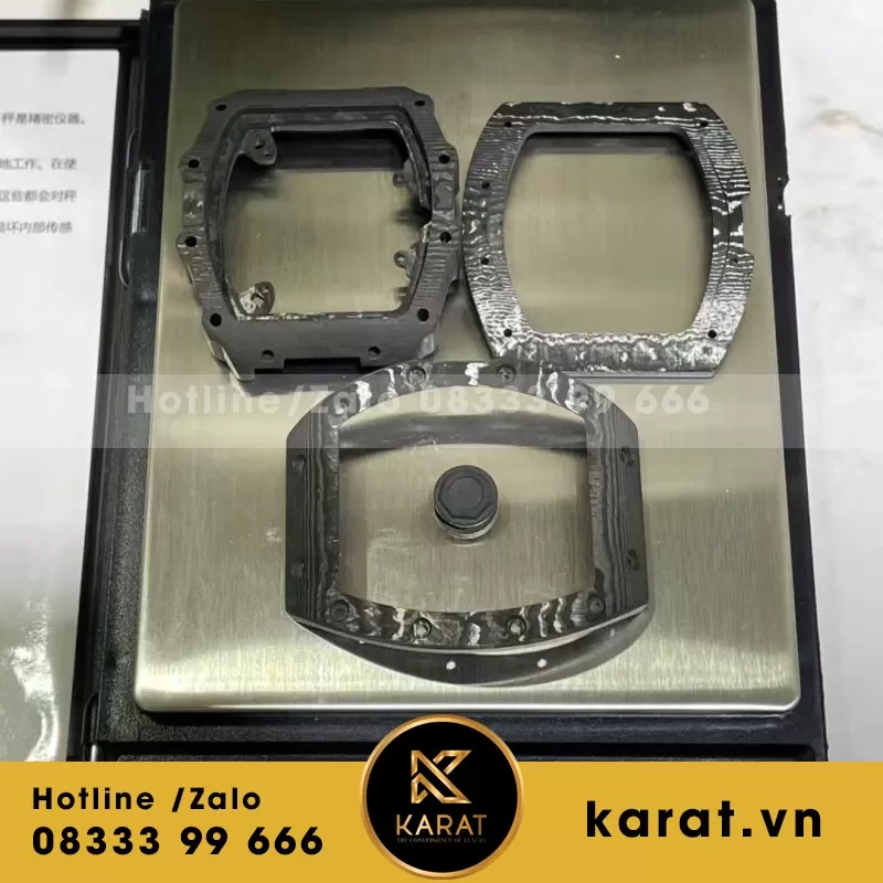 Vỏ Đồng Hồ Richard Mille RM055 Carbon nhập khẩu - Ảnh 3