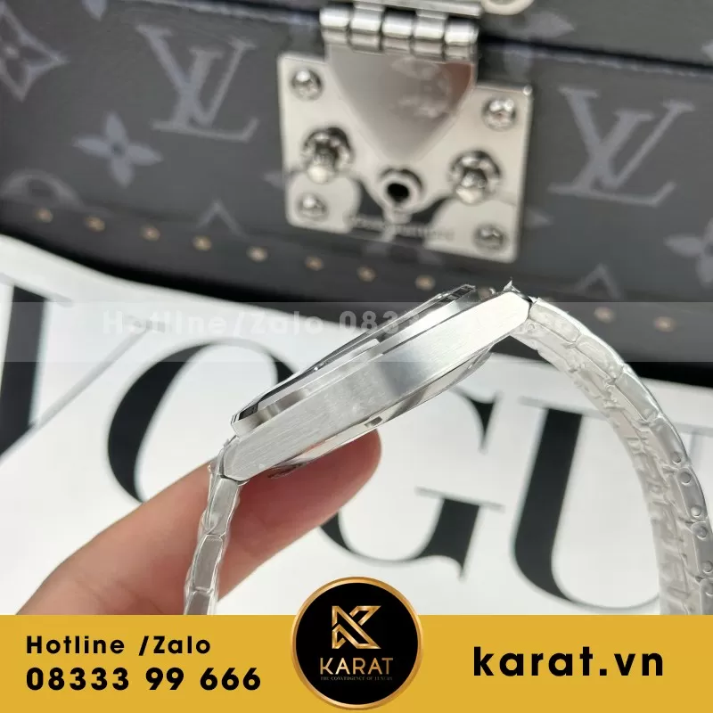 Đồng hồ IWC Ingenieur IW328907 Rep 11 mặt xanh white dây kim loại xưởng V7 40mm - Ảnh 7