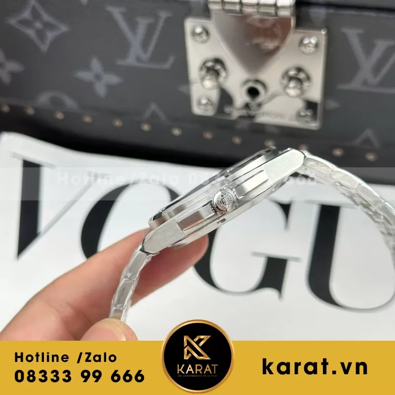 Đồng hồ IWC Ingenieur IW328907 Rep 11 mặt xanh white dây kim loại xưởng V7 40mm - Ảnh 6