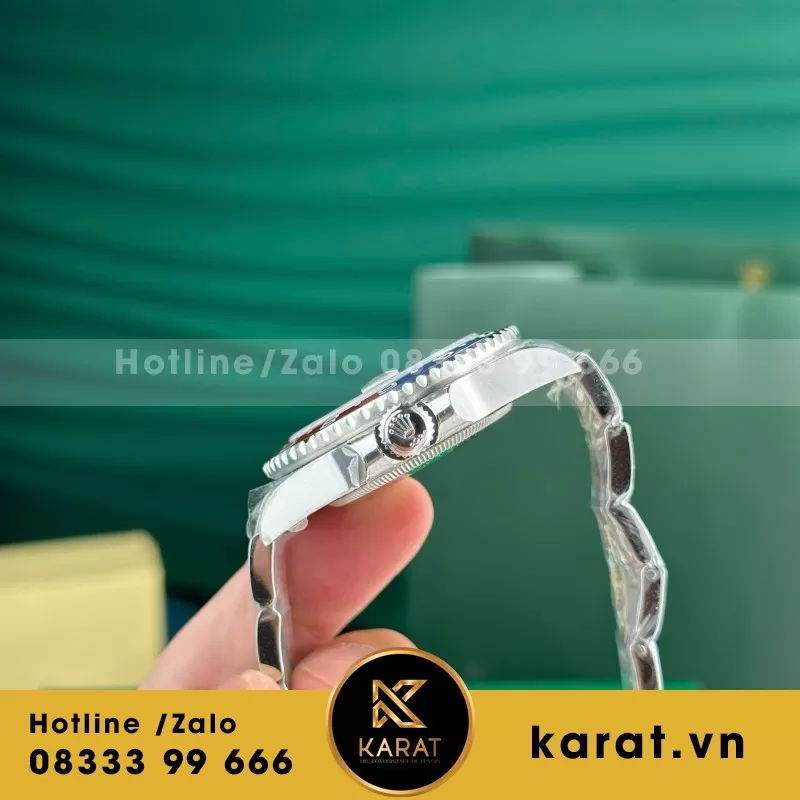 Đồng Hồ Rolex GMT-Master II 126719BLRO Rep 1:1 Mặt Thiên Thạch 40mm - Ảnh 6