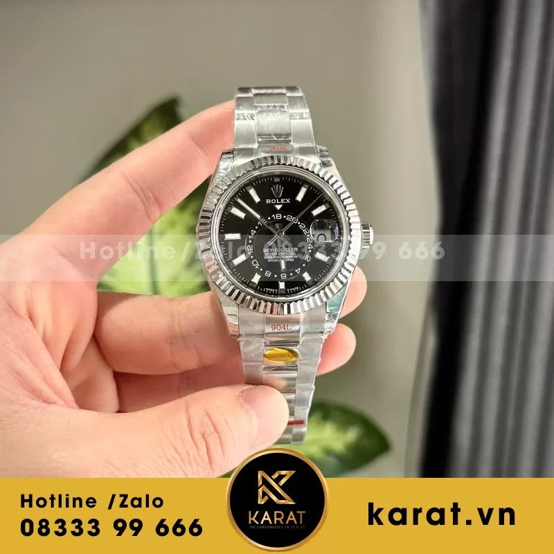 Bộ Sưu Tập Đồng Hồ Rolex Sky-Dweller M336235 Replica 11 42mm - Ảnh 4