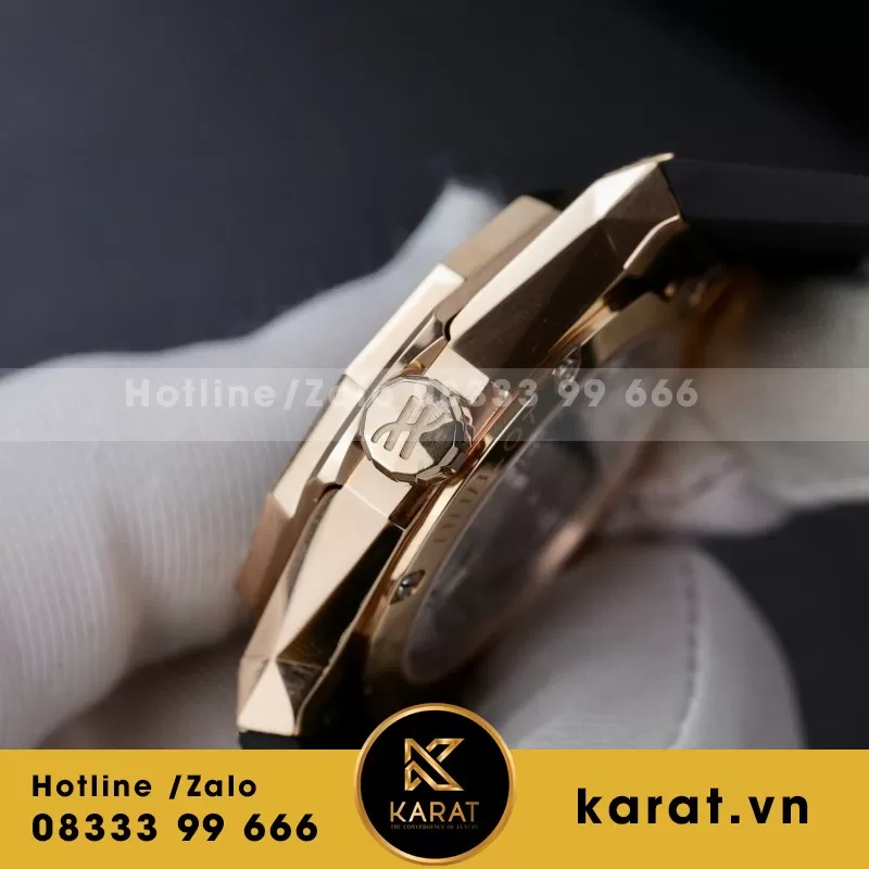 Đồng Hồ Hublot Orlinski Đính Full Kim Cương Tự Nhiên Hong Kong 40mm - Ảnh 6