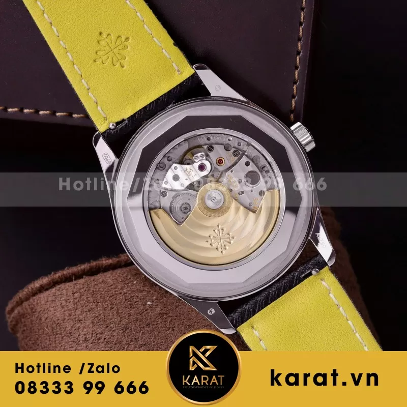 Đồng Hồ Patek Philippe Replica 1:1 Calatrava 6007G Dây Da 40mm - Ảnh 9