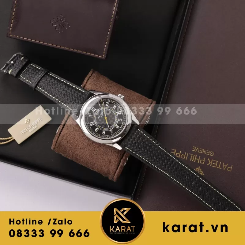 Đồng Hồ Patek Philippe Replica 1:1 Calatrava 6007G Dây Da 40mm - Ảnh 7