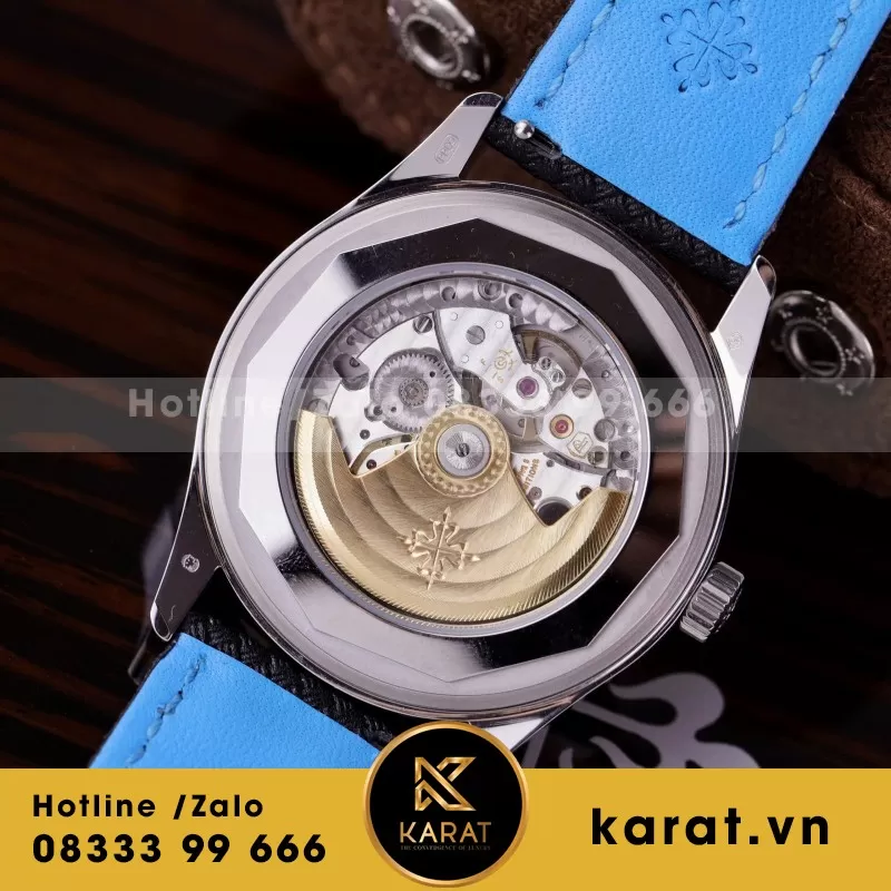 Đồng Hồ Patek Philippe Replica 1:1 Calatrava 6007G Dây Da 40mm - Ảnh 8