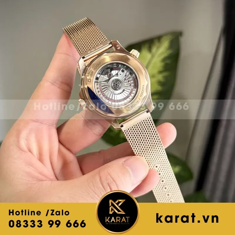 Đồng Hồ Omega Seamaster Diver 300M Co-Axial Master Chronometer Rep 11 Xưởng VS 42mm - Ảnh 5