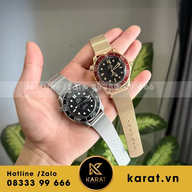 Đồng Hồ Omega Seamaster Diver 300M Co-Axial Master Chronometer Rep 11 Xưởng VS 42mm - Ảnh 3