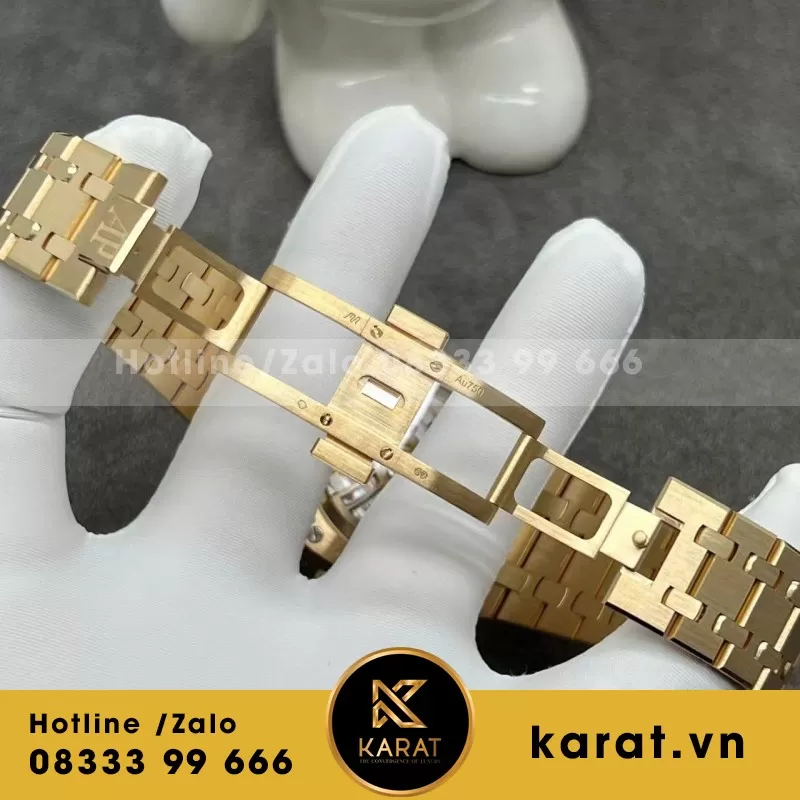 Đồng Hồ Audemars Piguet Jumbo Extra Thin 16202 Chế Tác Vàng 18k 39mm - Ảnh 4