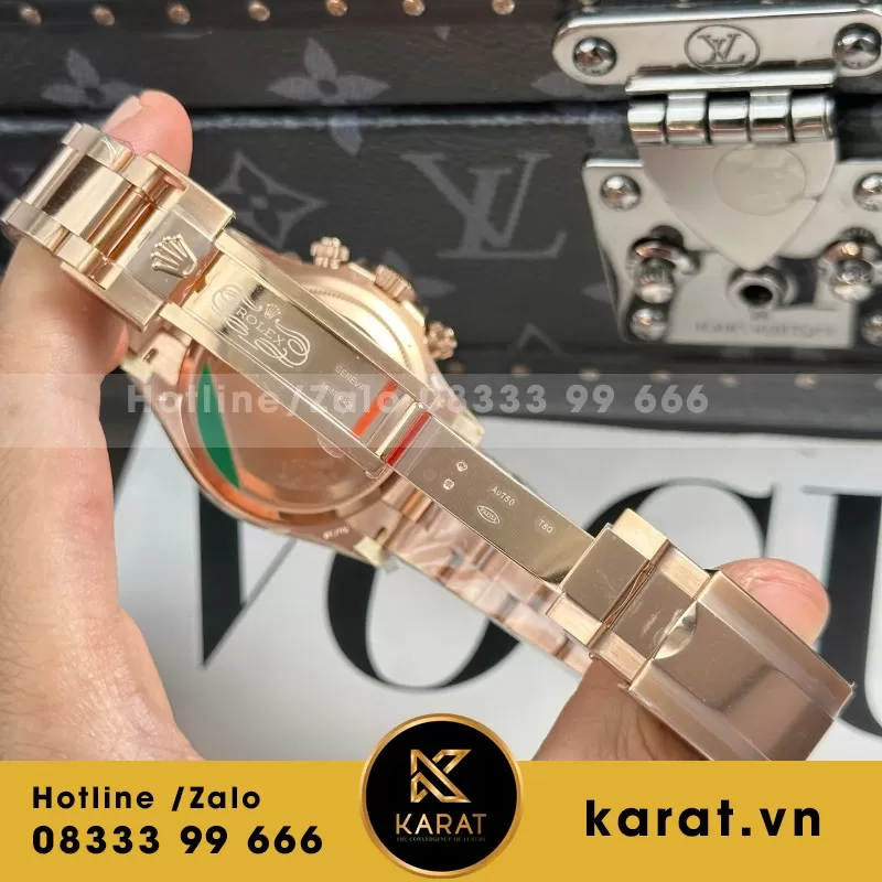 Đồng Hồ Rolex Cosmograph Daytona 126508 Clone 11 Mặt Chocolate Dây Oyster THB 40mm - Ảnh 6