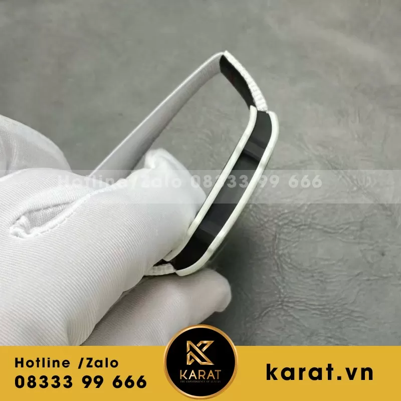 Đồng Hồ Richard Mille Chế Tác RM67-02 Vỏ Carbon Màu Trắng Siêu Nhẹ Trọng Lượng 37 Grams 38.7×47.52mm - Ảnh 4