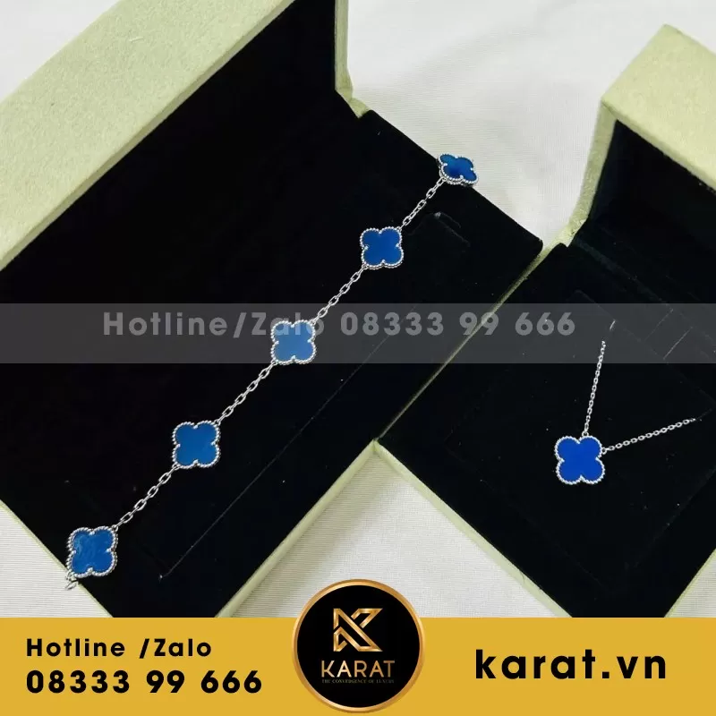 Lắc Tay Và Vòng Cổ Nữ Vca 18K - Ảnh 4