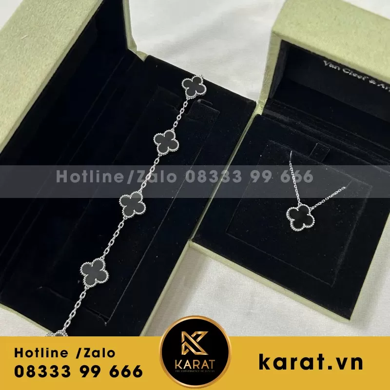 Lắc Tay Và Vòng Cổ Nữ Vca 18K - Ảnh 3