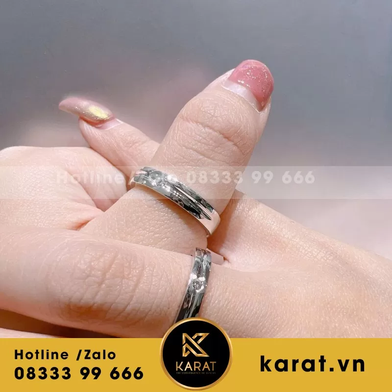 Nhẫn Cưới Thiết Kế Luxury - Ảnh 13