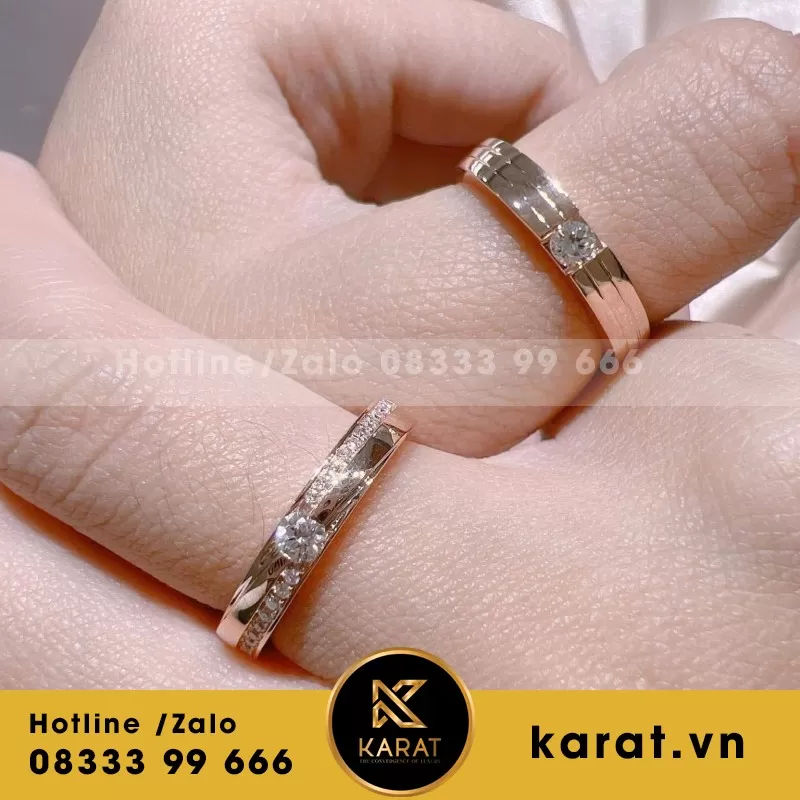 Nhẫn Cưới Thiết Kế Luxury - Ảnh 9