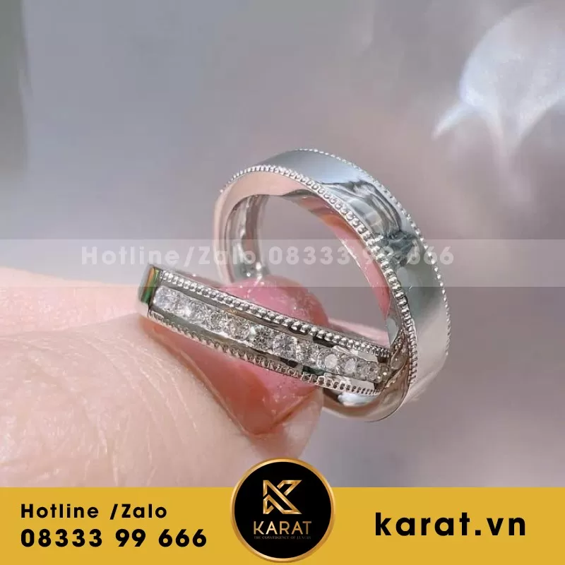Nhẫn Cưới Thiết Kế Luxury - Ảnh 7