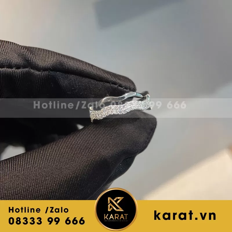 Nhẫn Nữ Wavy Glow - Ảnh 5