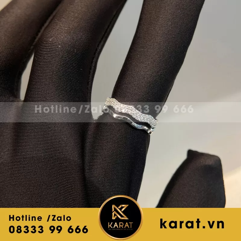 Nhẫn Nữ Wavy Glow - Ảnh 4